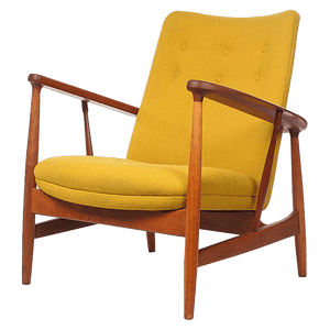 Yellow Wooden chair